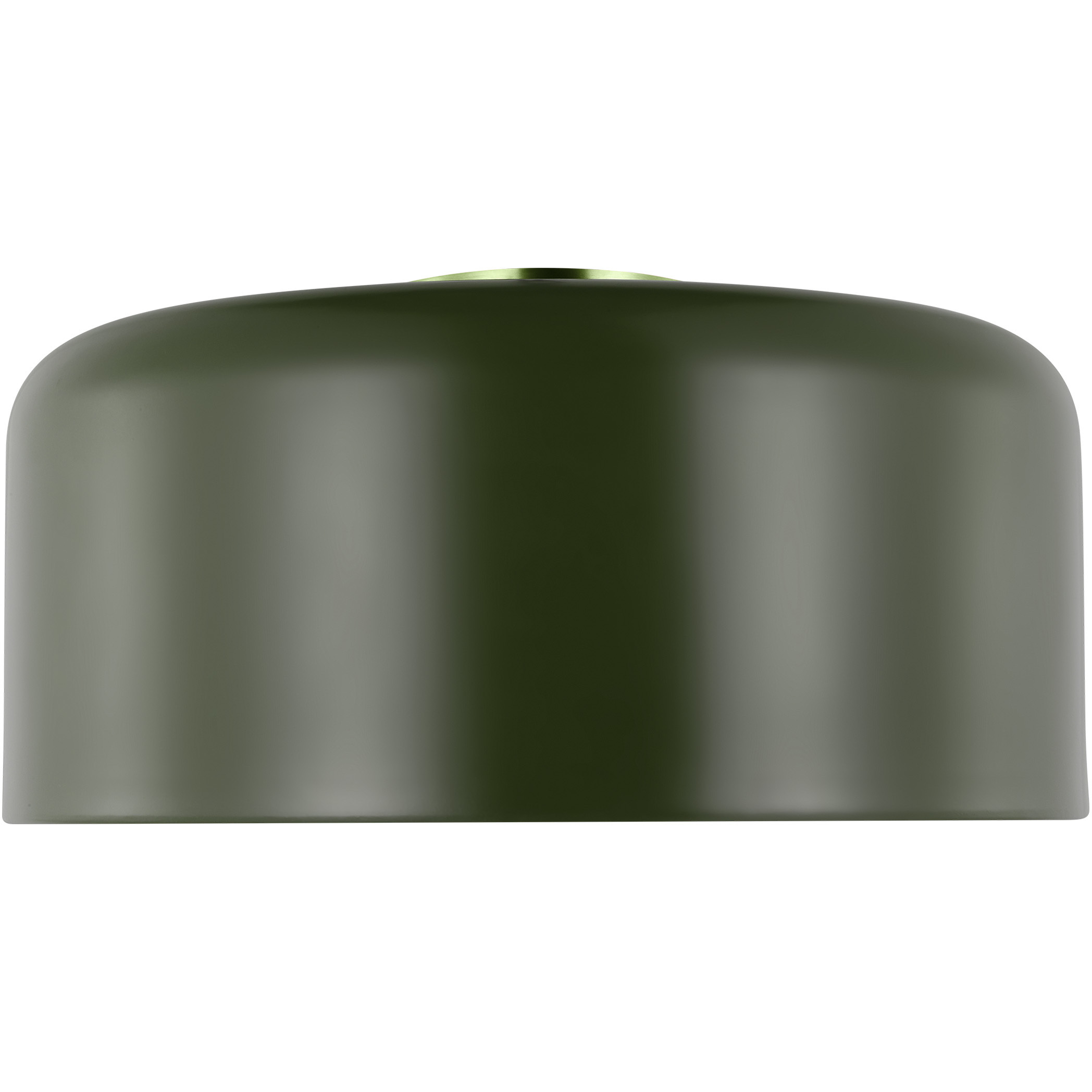 Malone 1 Light 15.75 inch Olive Ceiling Flush Mount Ceiling Light